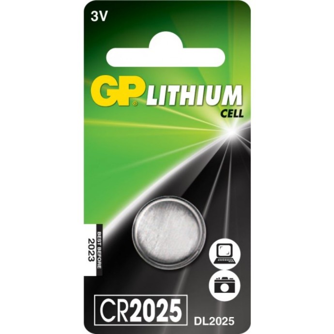 Batteria al Litio a Bottone 3V CR2025 (Blister 1 Pezzo) Batteria al Litio a Bottone 3V CR2025 (Blister 1 Pezzo)