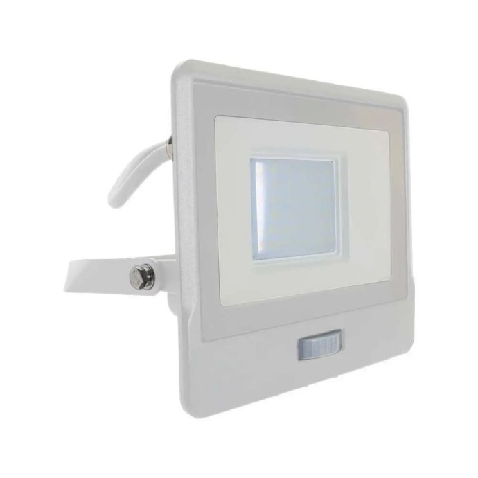 30W LED PIR Sensor Floodlight Samsung Chip White Body 4000K 1m Cable 30W LED PIR Sensor Floodlight Samsung Chip White Body 4000K 1m Cable
