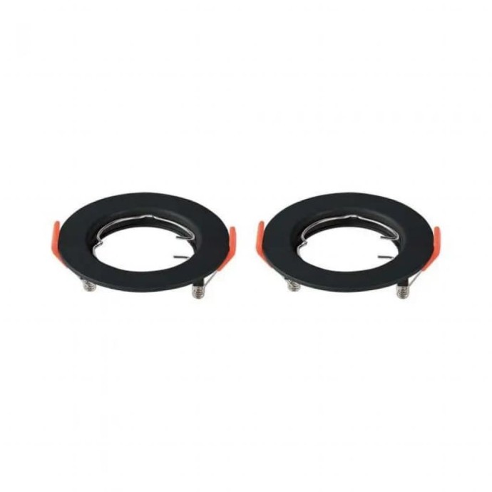 GU10 Fitting Round Black GU10 Fitting Round Black