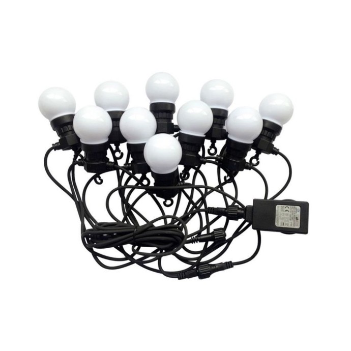 0.5W LED String Light 5m with 10 Bulbs EU 3000K 0.5W LED String Light 5m with 10 Bulbs EU 3000K