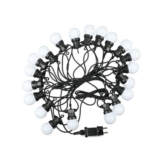 0.5W LED String Light 10m with 20 Bulbs EU 6000K 0.5W LED String Light 10m with 20 Bulbs EU 6000K