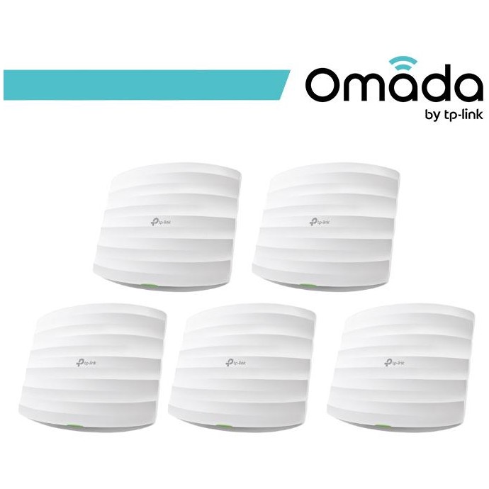 Omada Access Point indoor AC1750 Wireless Gigabit - 5 pack Omada Access Point indoor AC1750 Wireless Gigabit - 5 pack