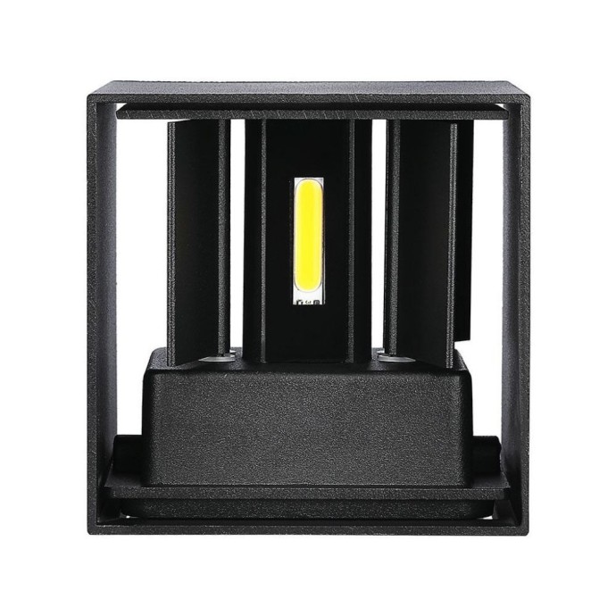 11W LED Wall Lamp with Bridgelux Chip Black 4000K Square 11W LED Wall Lamp with Bridgelux Chip Black 4000K Square
