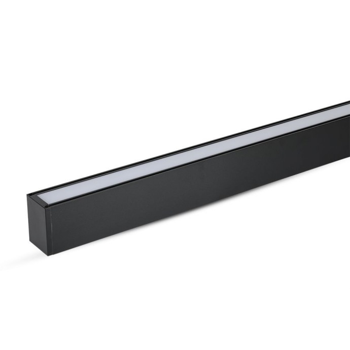 LED Linear Light Samsung Chip 40W Surface Black Body 6500K