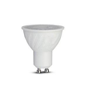 6W GU10 Ripple Plastic Spotlight with Samsung Chip 4000K 38° Dimmable