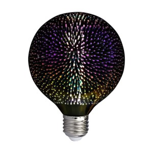 4W G125 LED 3D Filament Bulb 3000K E27
