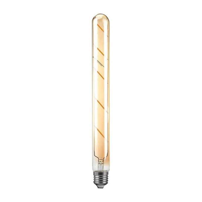 5W T30 LED Filament Bulb Amber Glass 2200K E27 5W T30 LED Filament Bulb Amber Glass 2200K E27